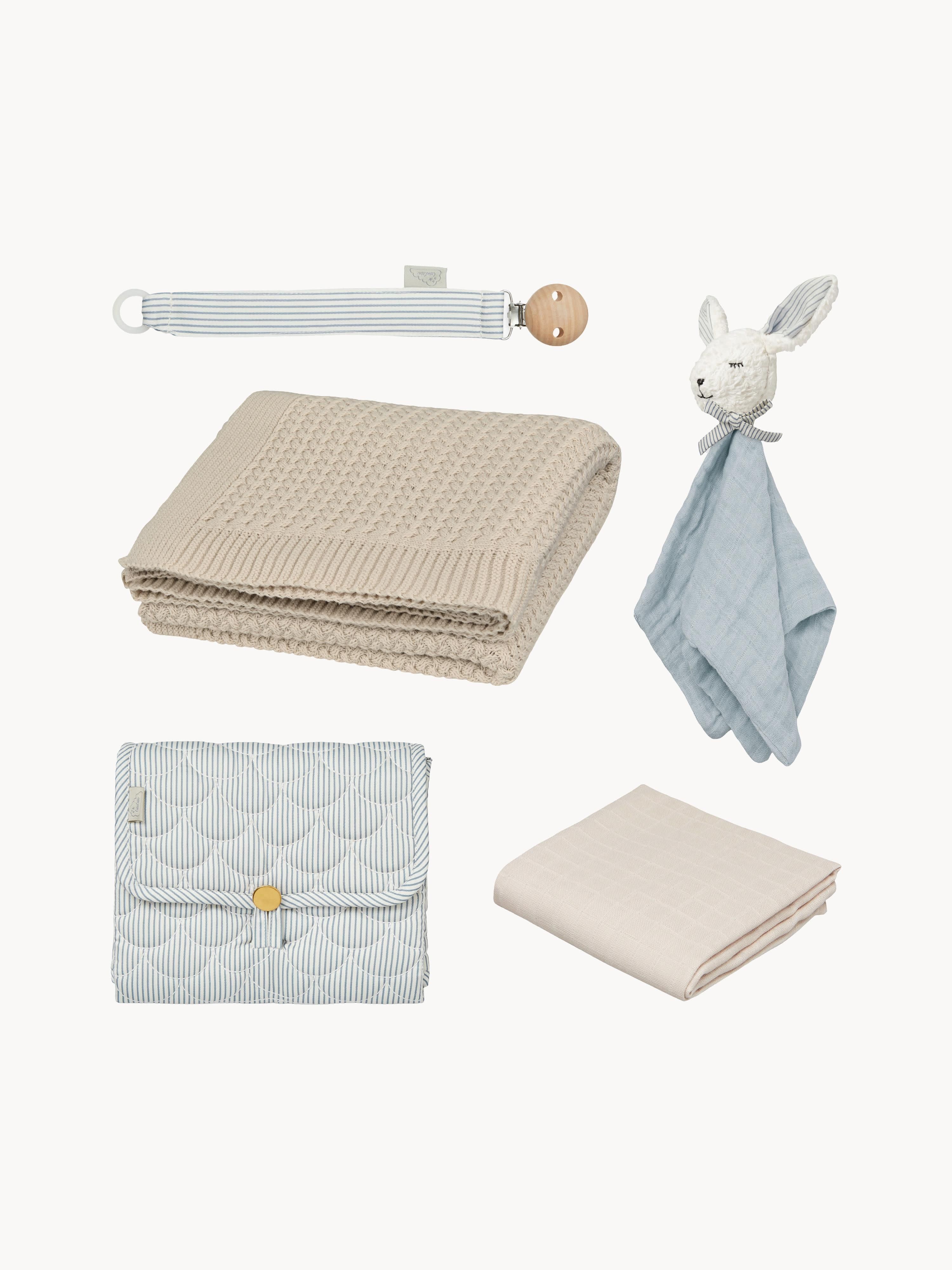 Babyverzorgingsset Stripes, 5-delig