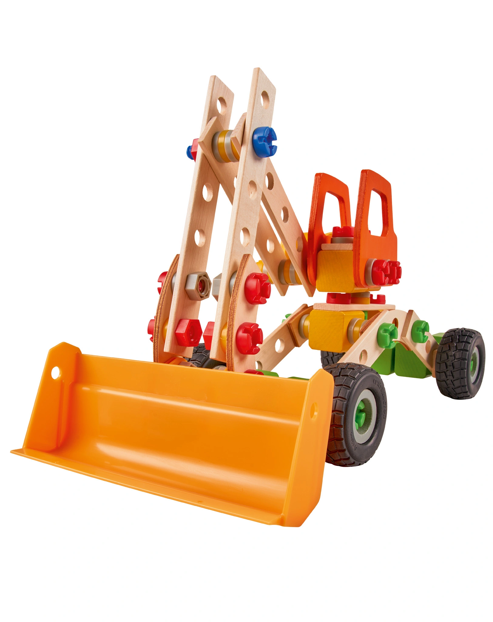 Holz-Radlader CONSTRUCTOR 140-teilig