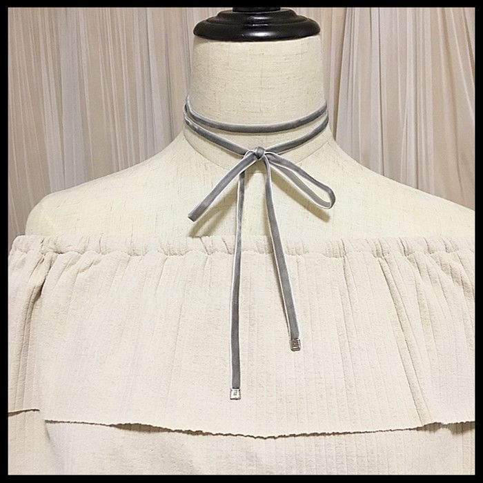 Soledad - Strik fluwelen choker