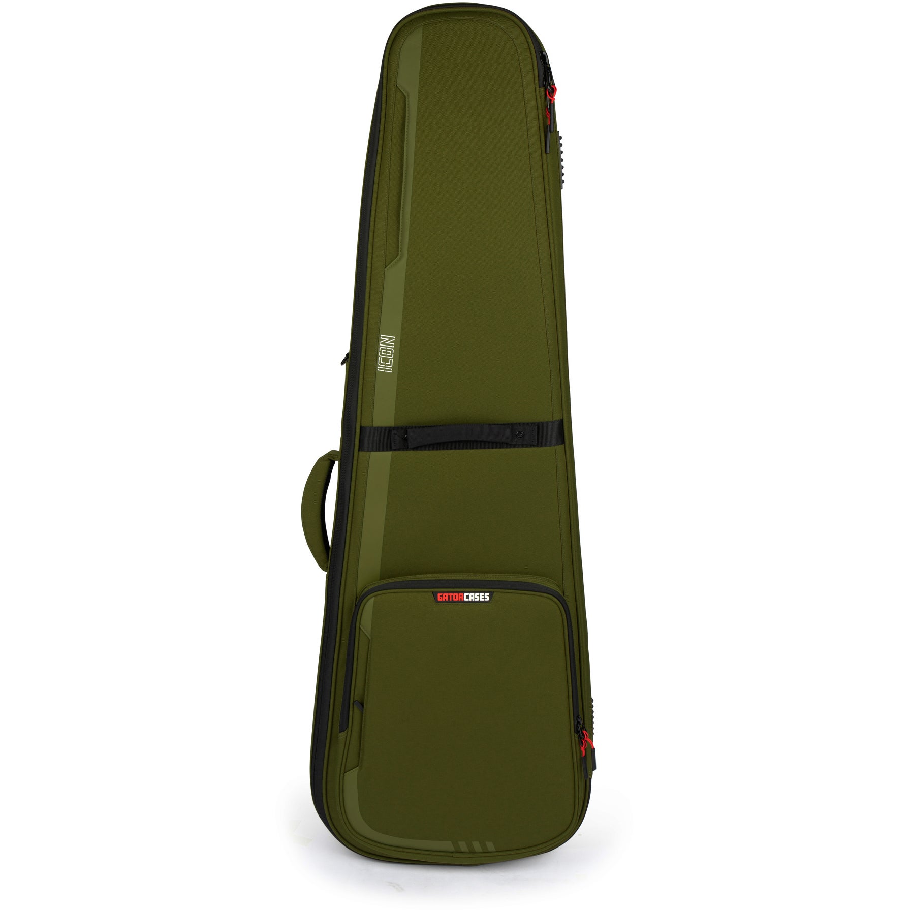 Gator Cases G-ICONBASS-GRN Icon serie softcase voor elektrische basgitaar - groen