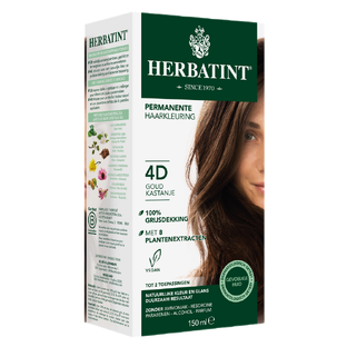 Herbatint Haarverf Gel - 4D Goud Kastanje 150ML