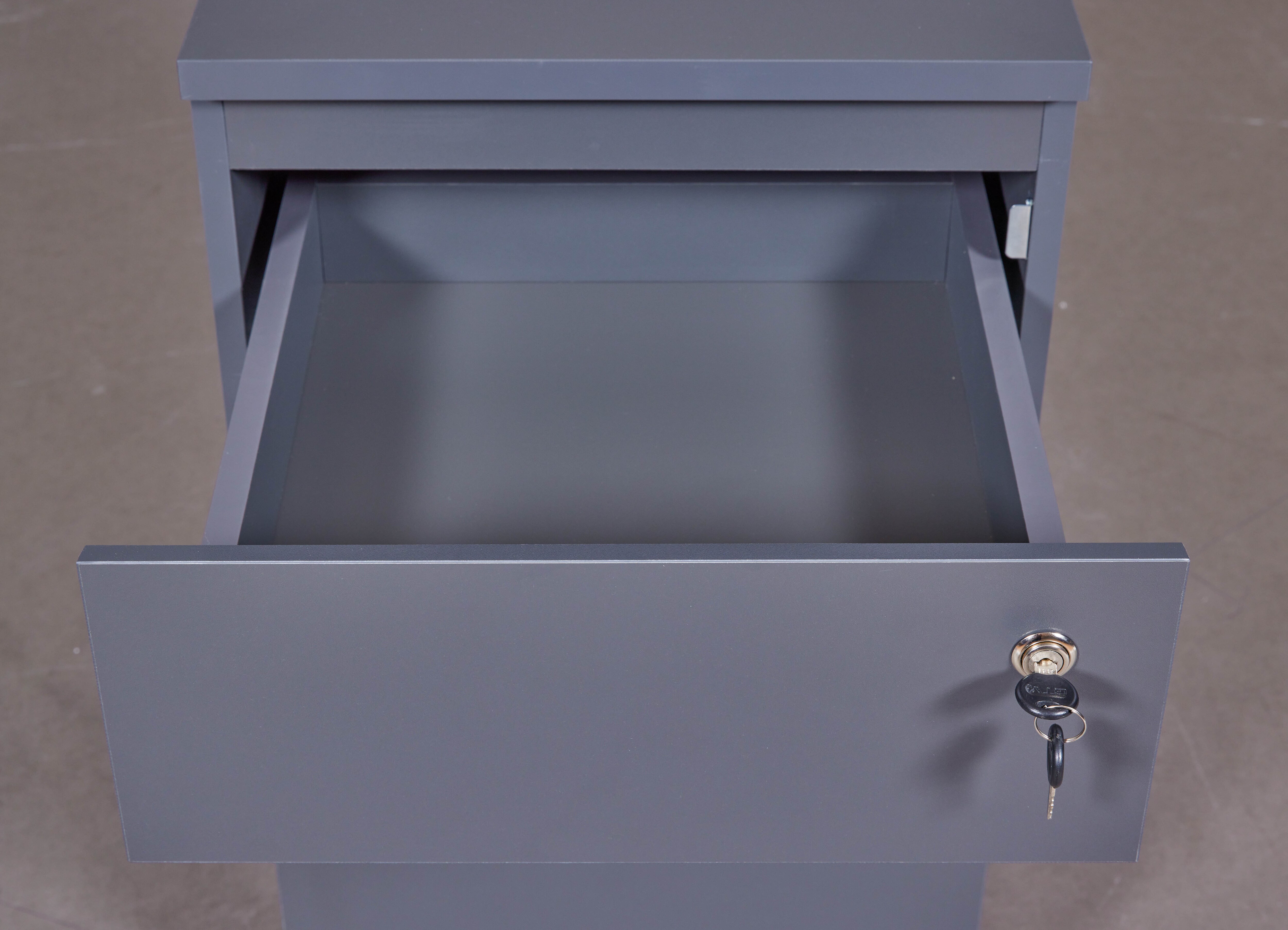 Inter Link Rollcontainer File Guard abschließbar - Anthrazit