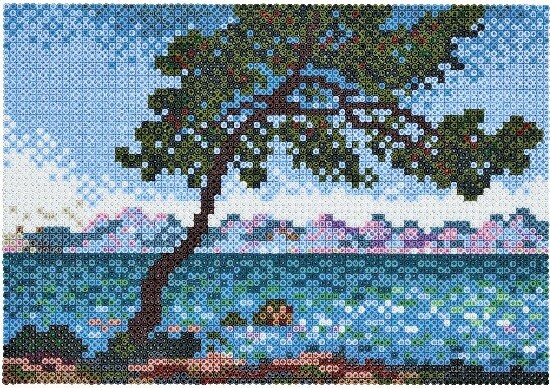 Hama Art - Claude Monet Perlesæt - 10.000 Midi Perler - 3606