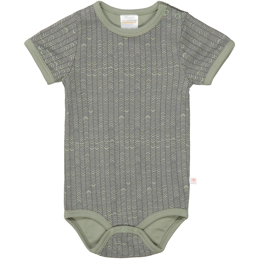 STACCATO Body 12 Arm soft olive gemustert