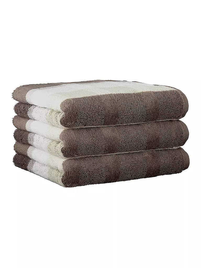 CAWÖ Duschtuch NOBLESSE 80x160cm Walnuss hellbraun