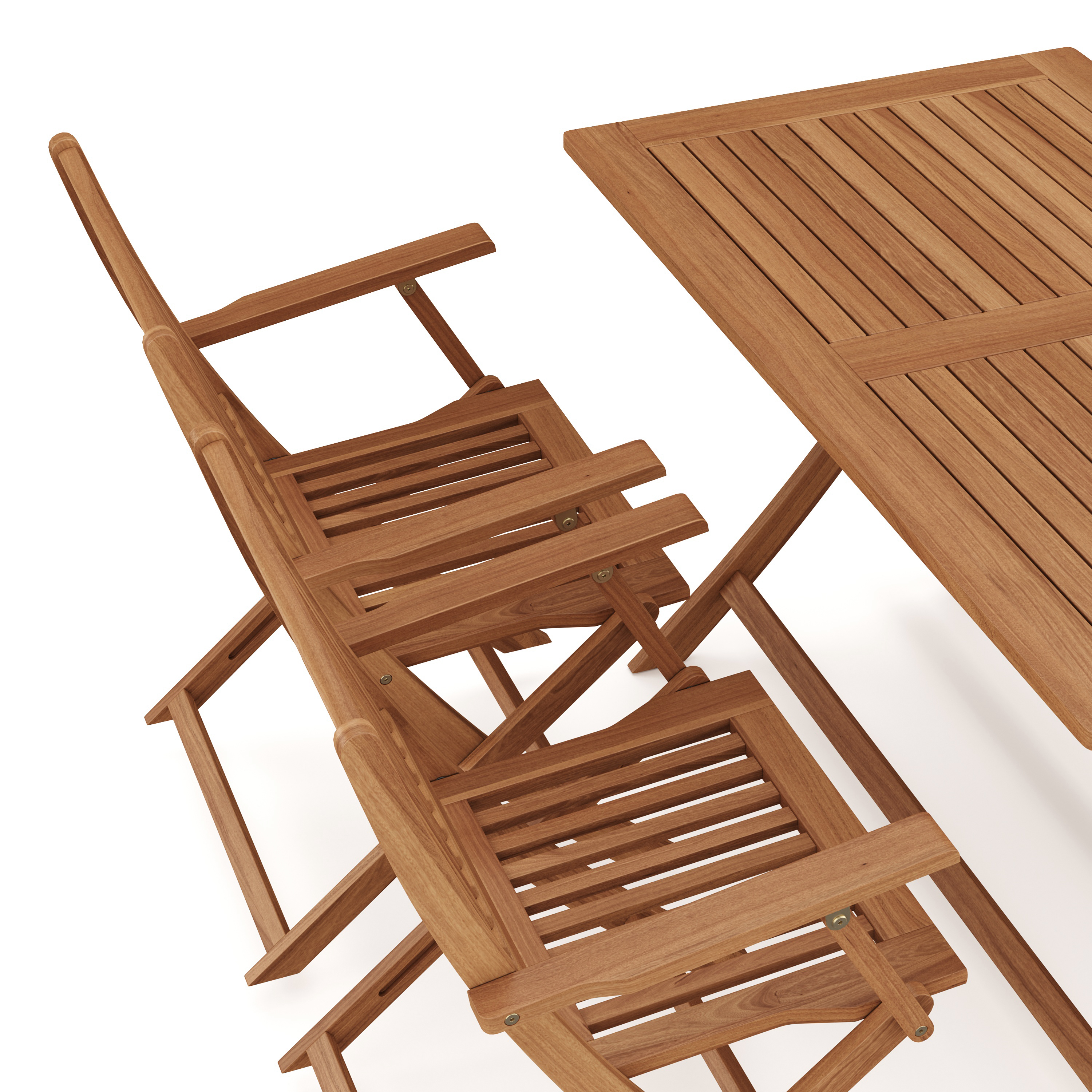 Gartenmöbel Set Holz AVEIRO 5-teilig