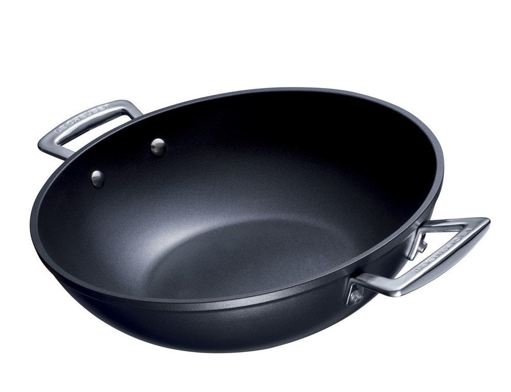 Le Creuset Les Forgées Wokpan Ã 28 cm