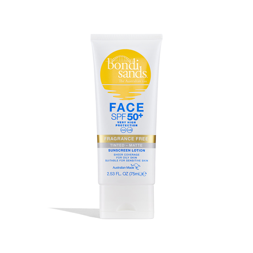 Bondi Sands Sunscreen Tinted Matte Face Lotion, SPF 50 ,75 ml