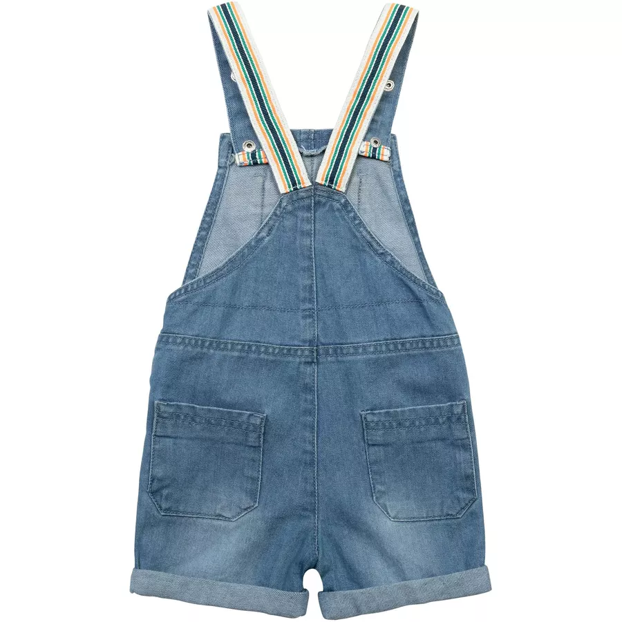 MINOTI Latzhose Denim-Hellblau