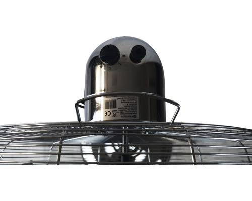 Staande ventilator 50W Ø 40 cm H 1,25 m Hantech chroom