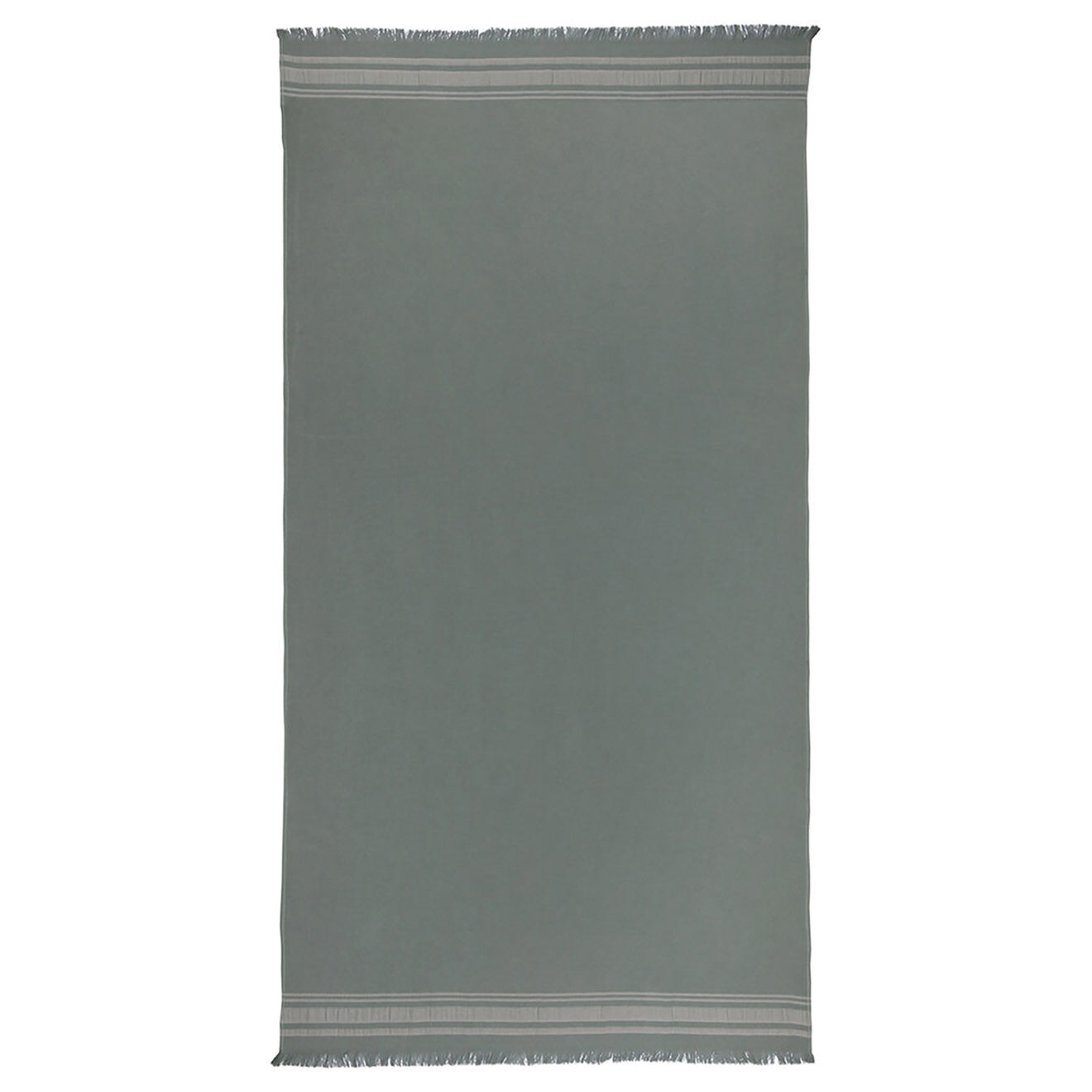 Febronie Fouta éponge Faro vert  - 100x180 cm