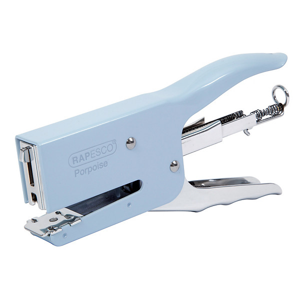 Pince agrafeuse en métal Porpoise coloris bleu Rapesco
