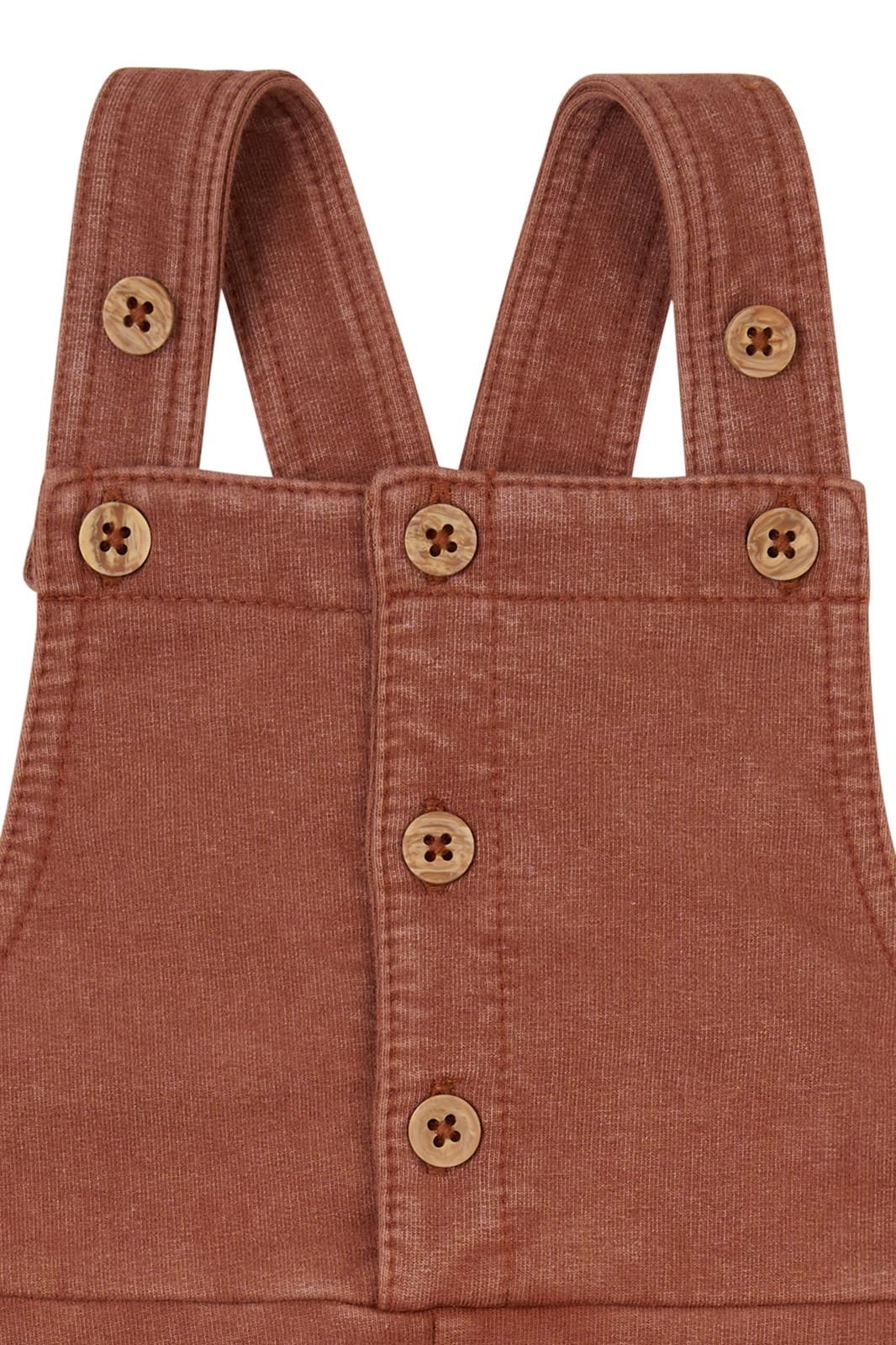 Noppies Baby Tuinbroek Gallocante - Brown Patina