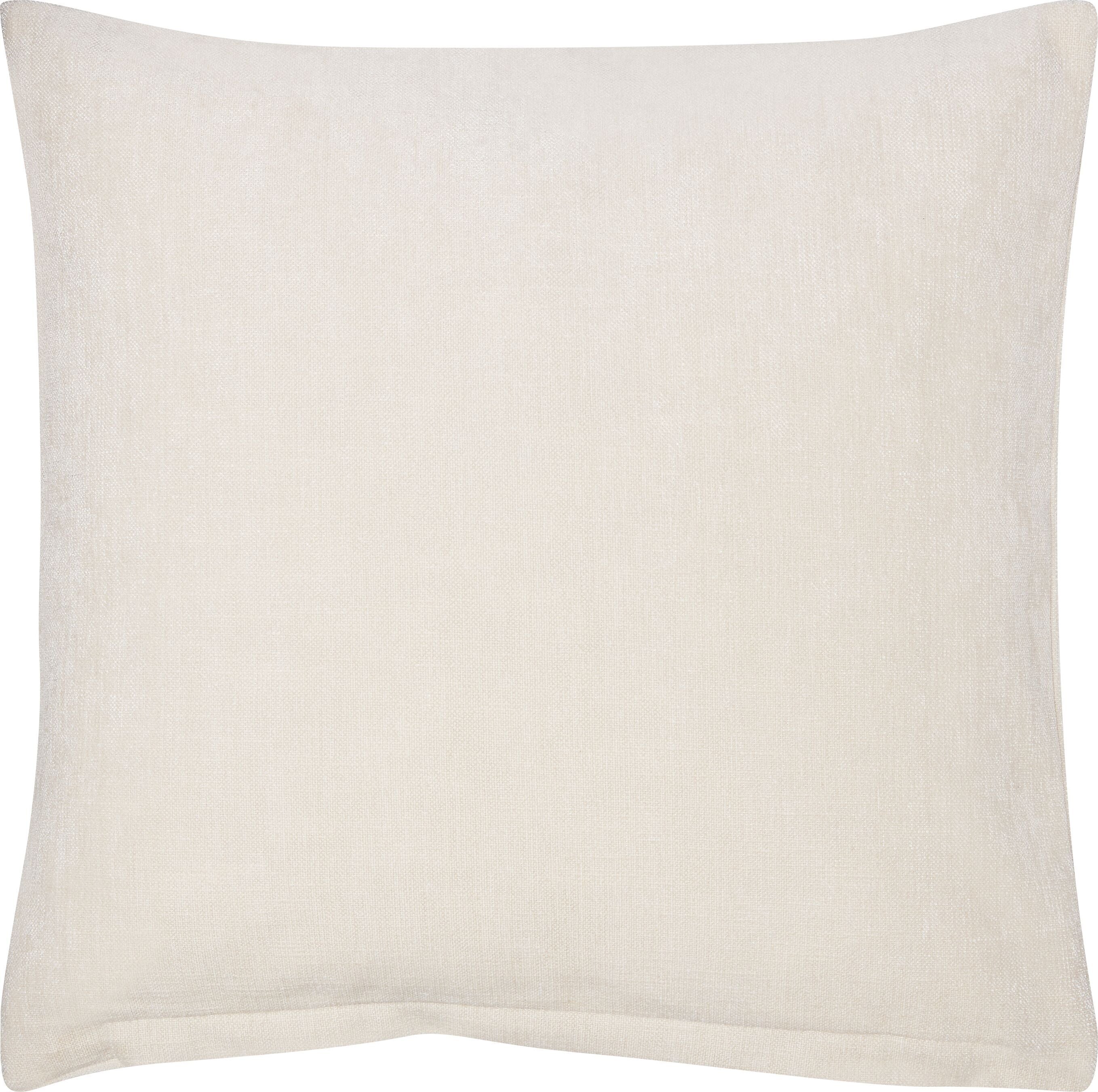 AMANDO Zierkissen - Creme / B: 50.0 cm x H: 50.0 cm