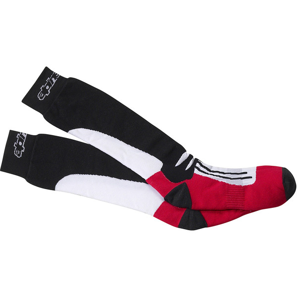 Alpinestars - Chaussettes Racing Road Noir / Rouge / Blanc