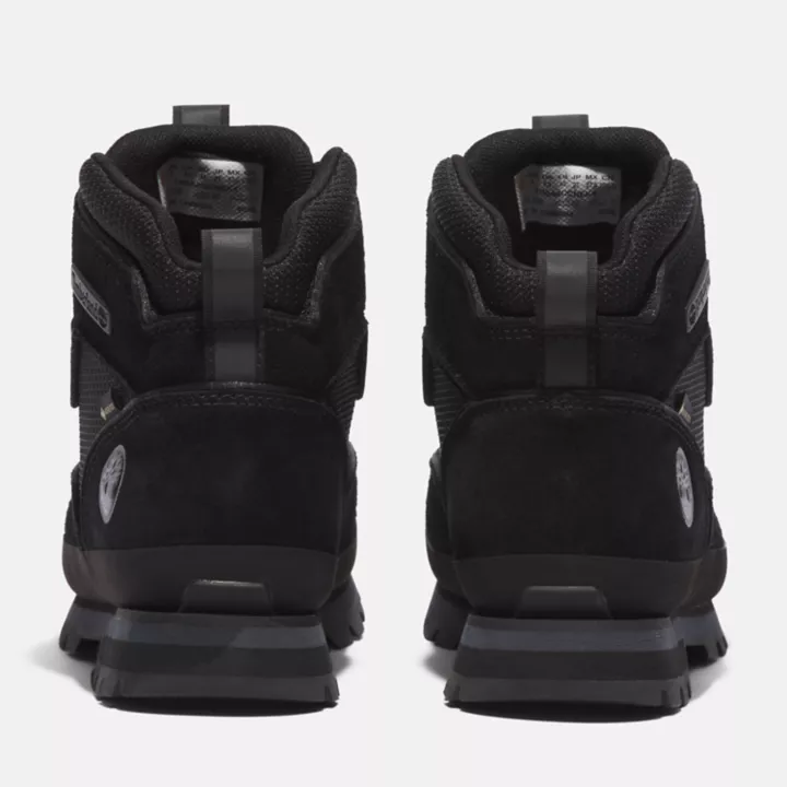 Chaussure de randonnée à lacets mi-haute Euro Hiker en Gore-Tex pour femme en noir