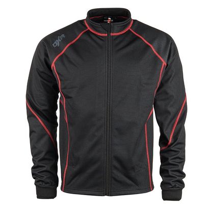 Maillot Technique DXR WINTERCORE ZIP - BLACK RED - Noir / Rouge