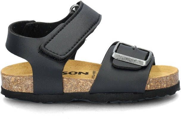 Nelson Kids sandalen zwart Jongens Imitatieleer Effen 27