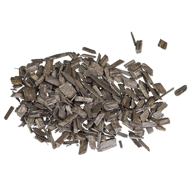 Streudeko - Glitter Holzflakes - kaffee - ca. 500 ml