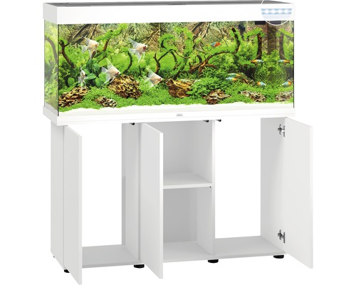 JUWEL Rio 240 SBX aquariumcombinatie met ledverlichting, verwarming, filter en witte kast