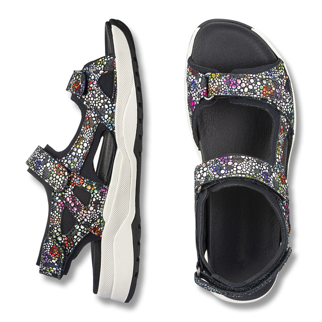 Sandalen - Sandale SAIA schwarz-multicolor