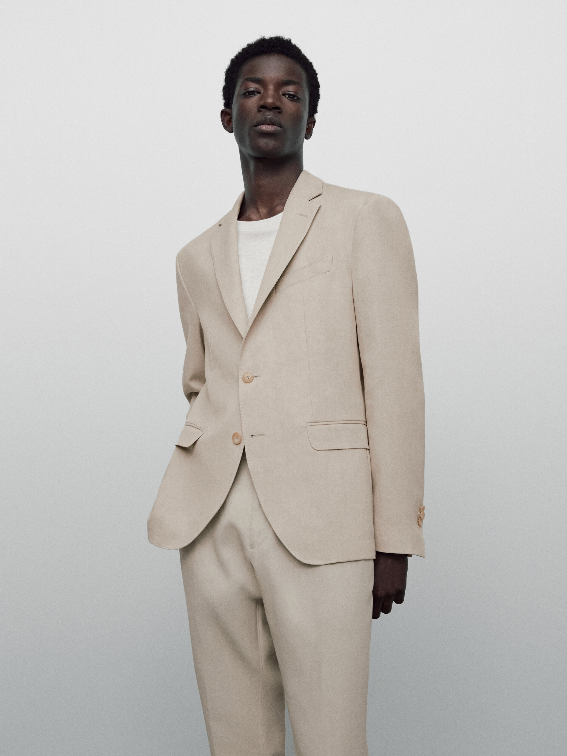 Americana traje lino Edição limitada - HIELO