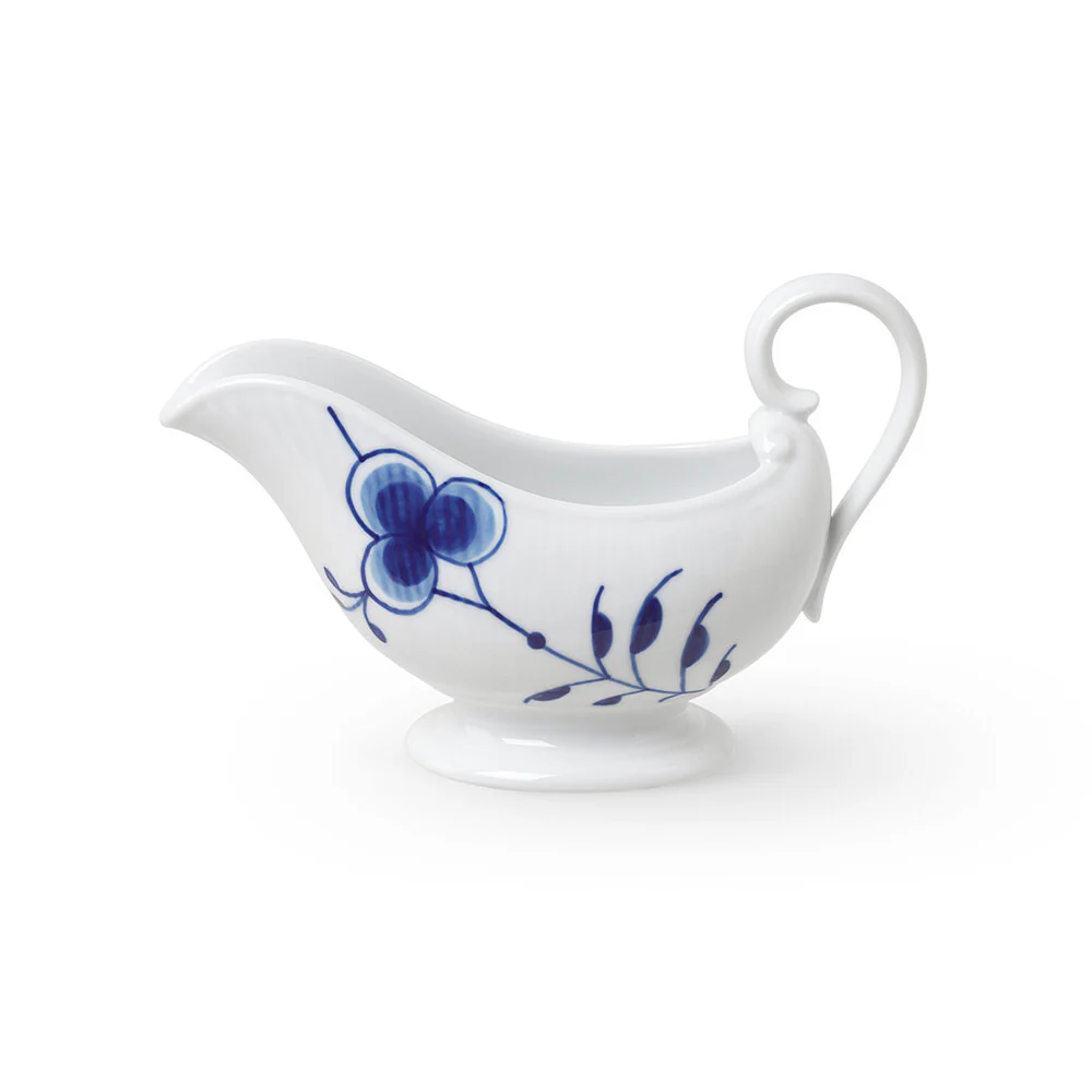 Royal Copenhagen  Blå Mega Riflet sovsekande - 37 cl.