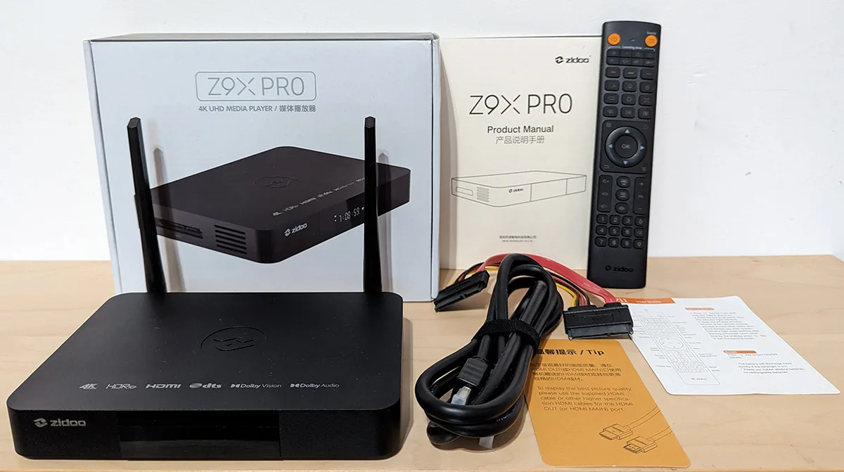 Zidoo Z9X PRO Lecteurs multimédia
