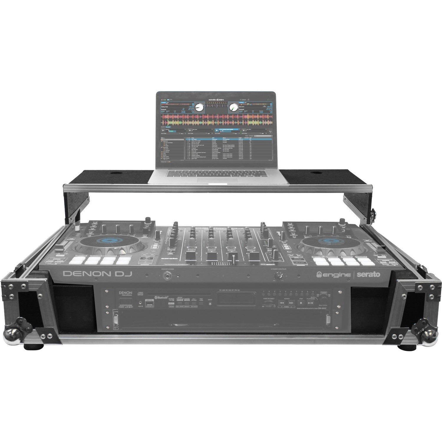 Odyssey FZGSMCX8000W2 flightcase voor Denon MCX8000 DJ