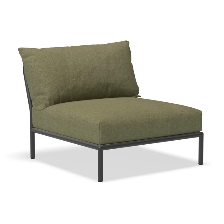 HOUE - Level 2 Stuhl, dark grey / leaf