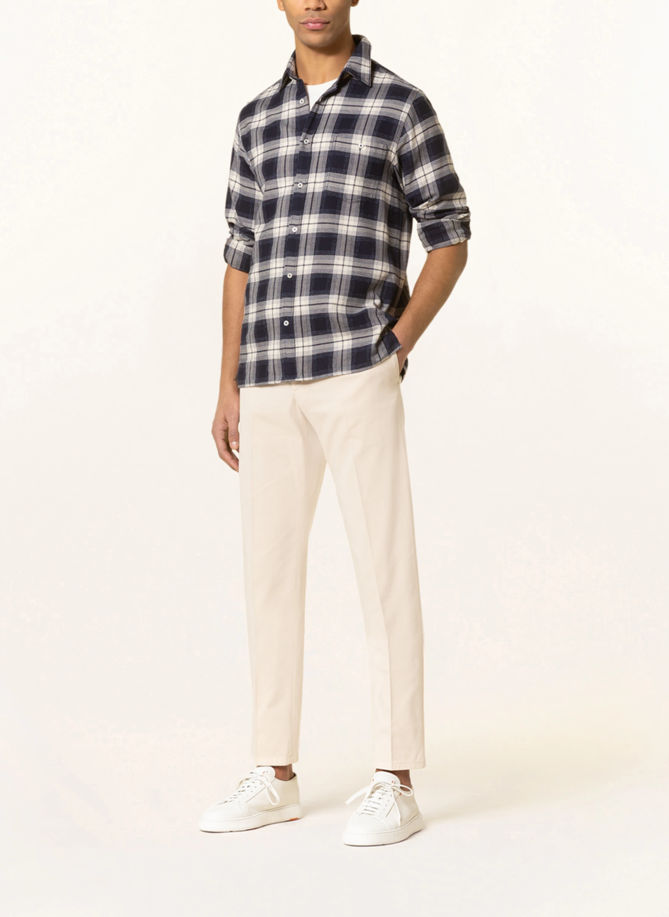 BOGLIOLI Anzughose Slim Fit