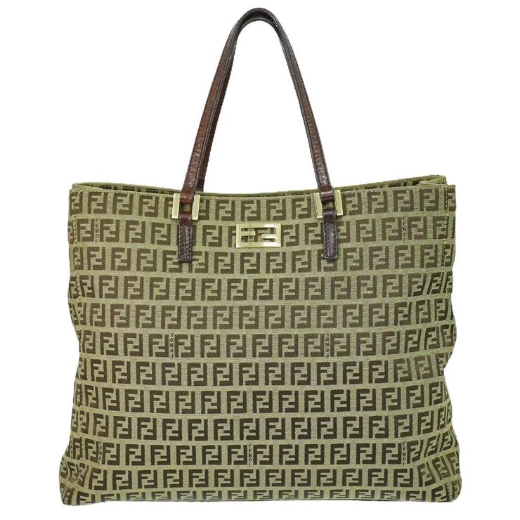 Fendi Vintage Fendi Tote Brown