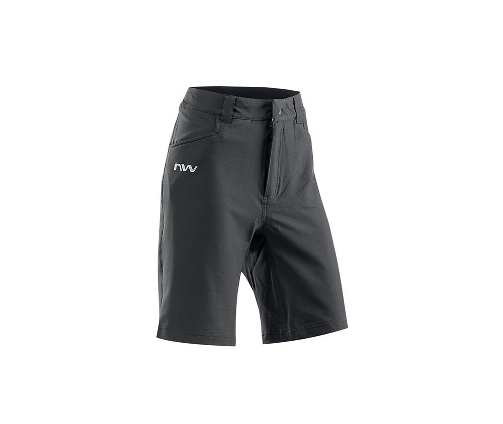 Northwave Escape Baggy MTB Fietsbroek Kort Zwart Dames