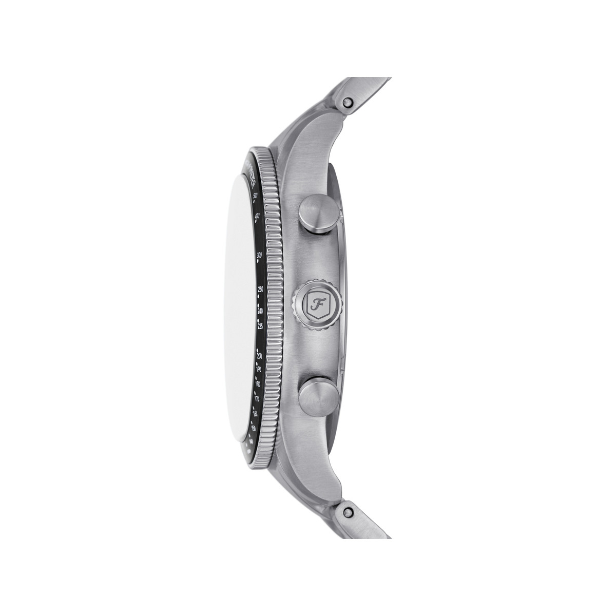Montre FOSSIL sport tourer homme bracelet acier inoxydable argent
