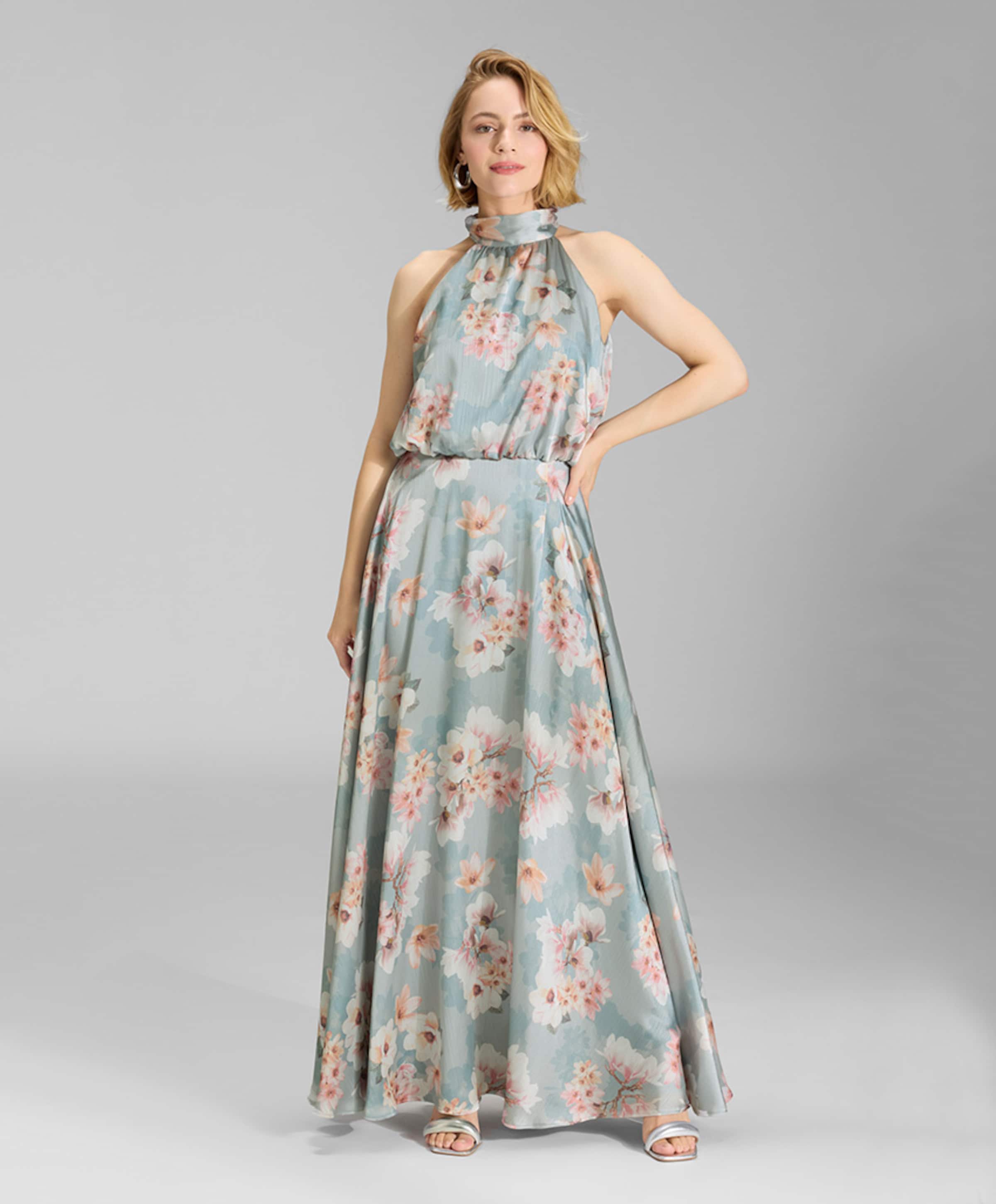 Swing Dames jurk blauw