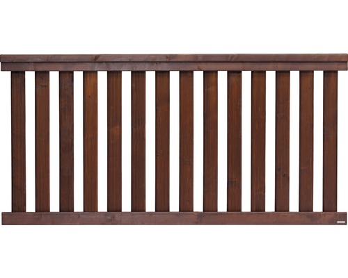 Voortuinhek Konsta Girona 180 x 90 cm bruin