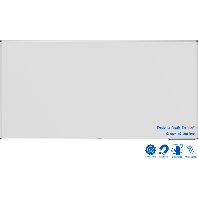 Tableau blanc émaillé UNITE PLUS 120x240cm - Legamaster