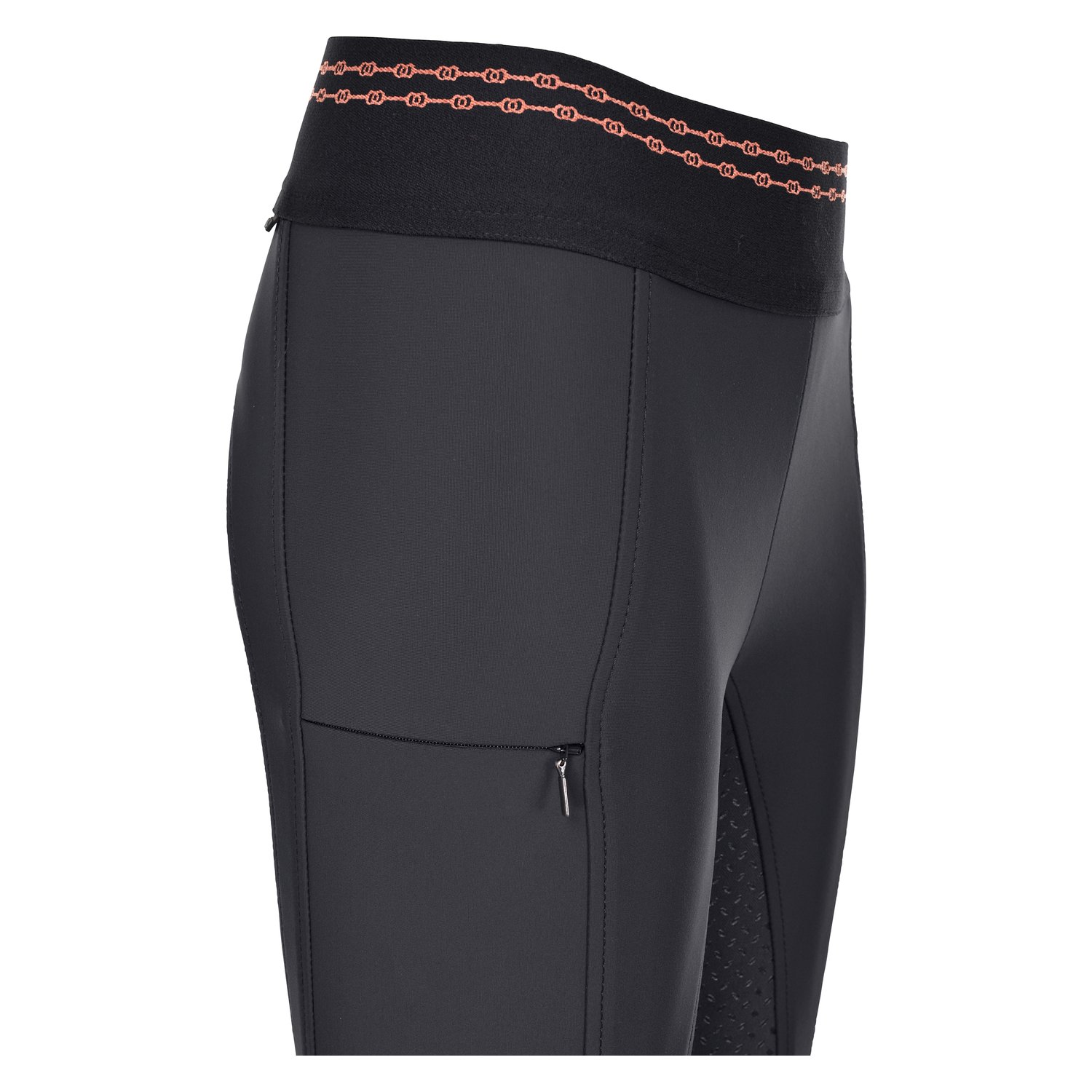 PIKEUR Reithose Ida Grip Athleisure - dark shadow