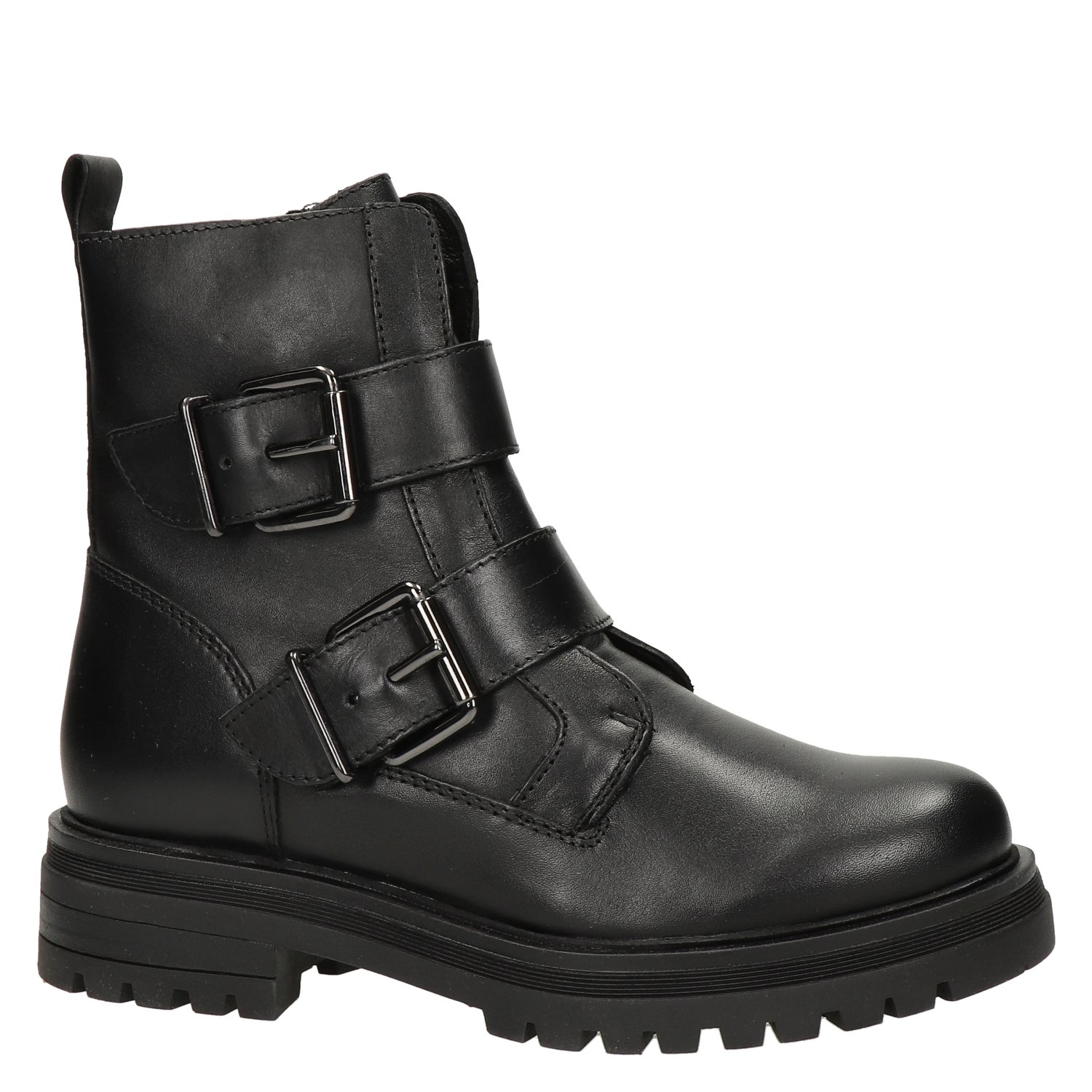 dames bikerboot Nelson Zwart
