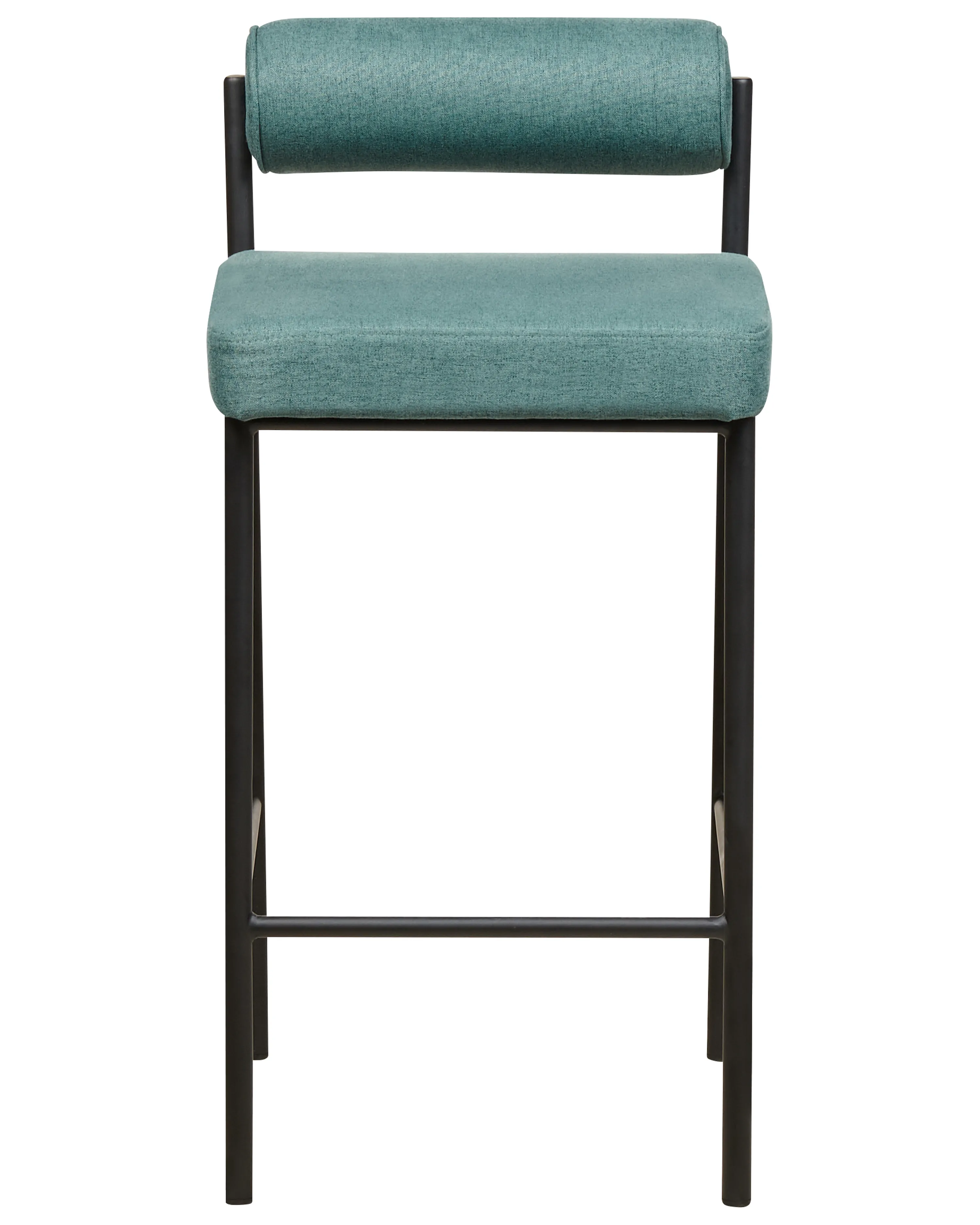 Set van 2 barstoelen AMAYA Groenblauw