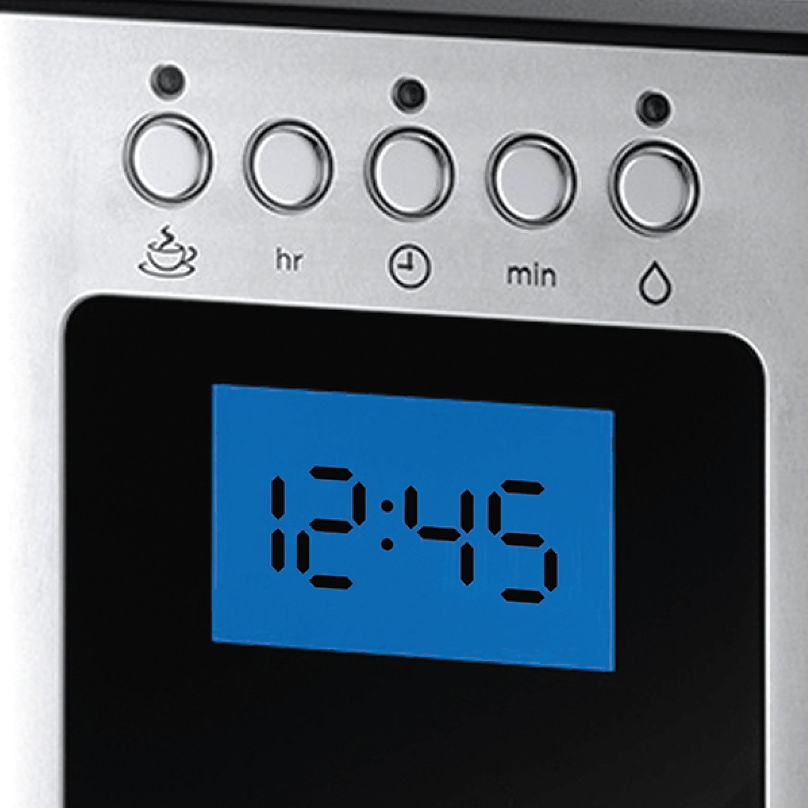Russell Hobbs Elegance Digitale Glas-Kaffeemaschine 23370-56