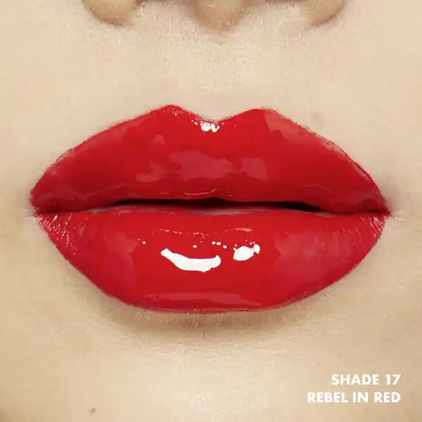 Shine Loud High Pigment Lip Shine 17 Rebel In Red