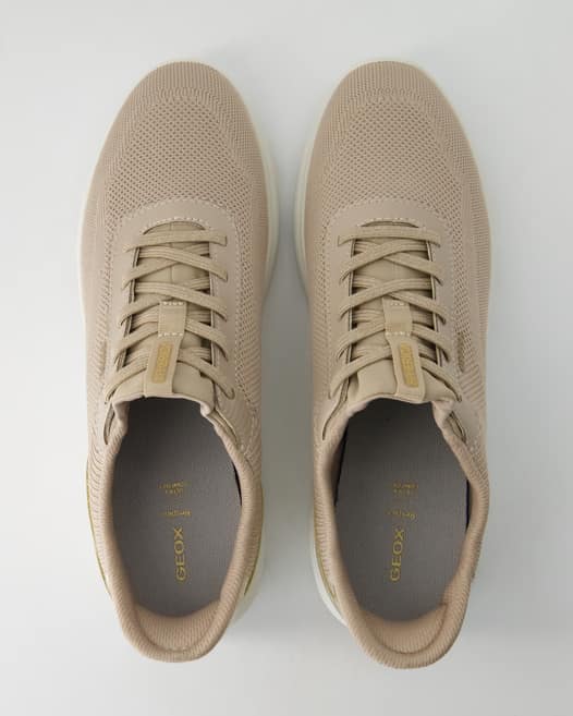 Geox Spherica Plus Sneaker in Beige