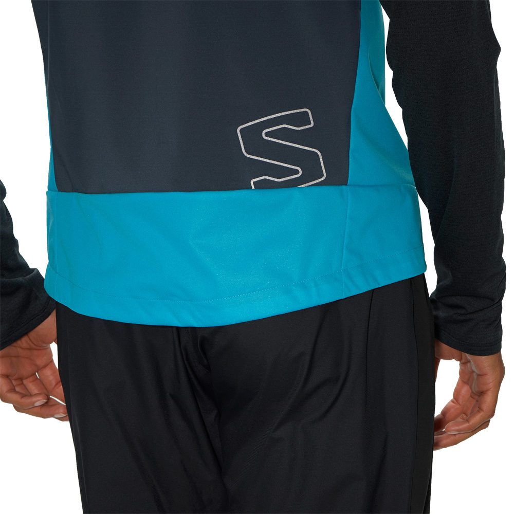 Salomon Light Shell Laufweste Herren barrier reef