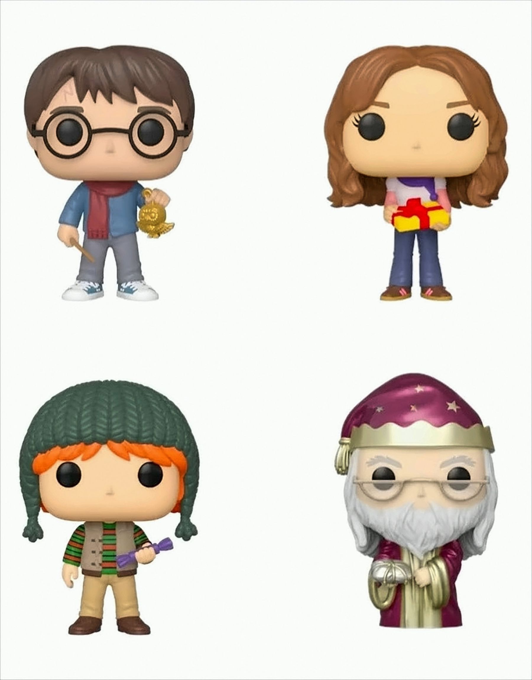 POP - Movie - Harry Potter Holiday 4er-Pack