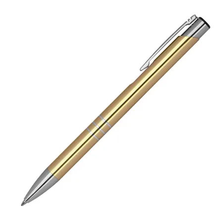 Macma 50 Kugelschreiber aus Metall / Farbe: gold