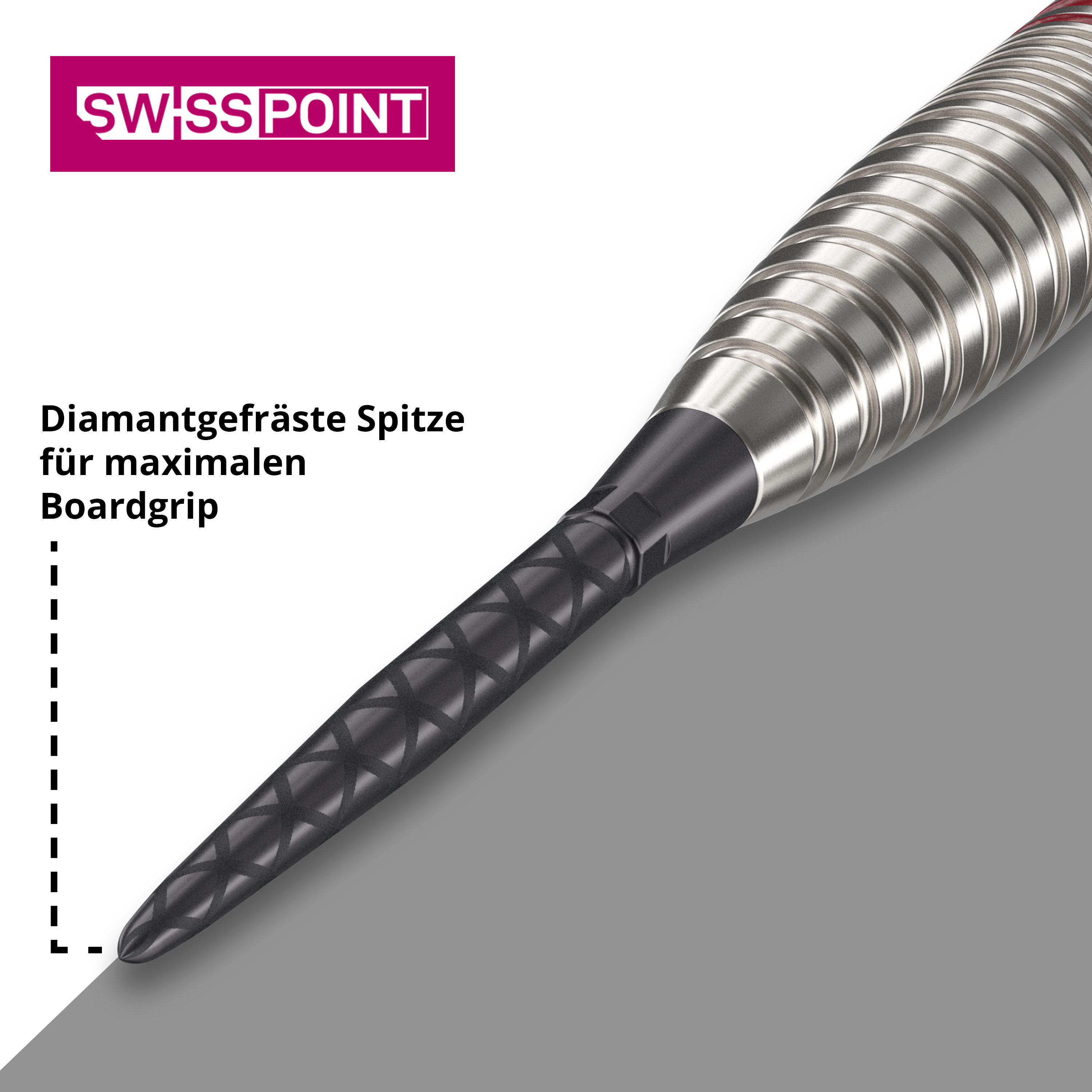 Target - Swiss Point Storm Diamond - Schwarz
