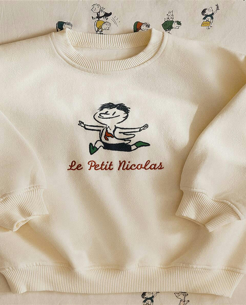 LE PETIT NICOLAS PARA CRIANÇAS ? CAMISOLA DE ALGODÃO