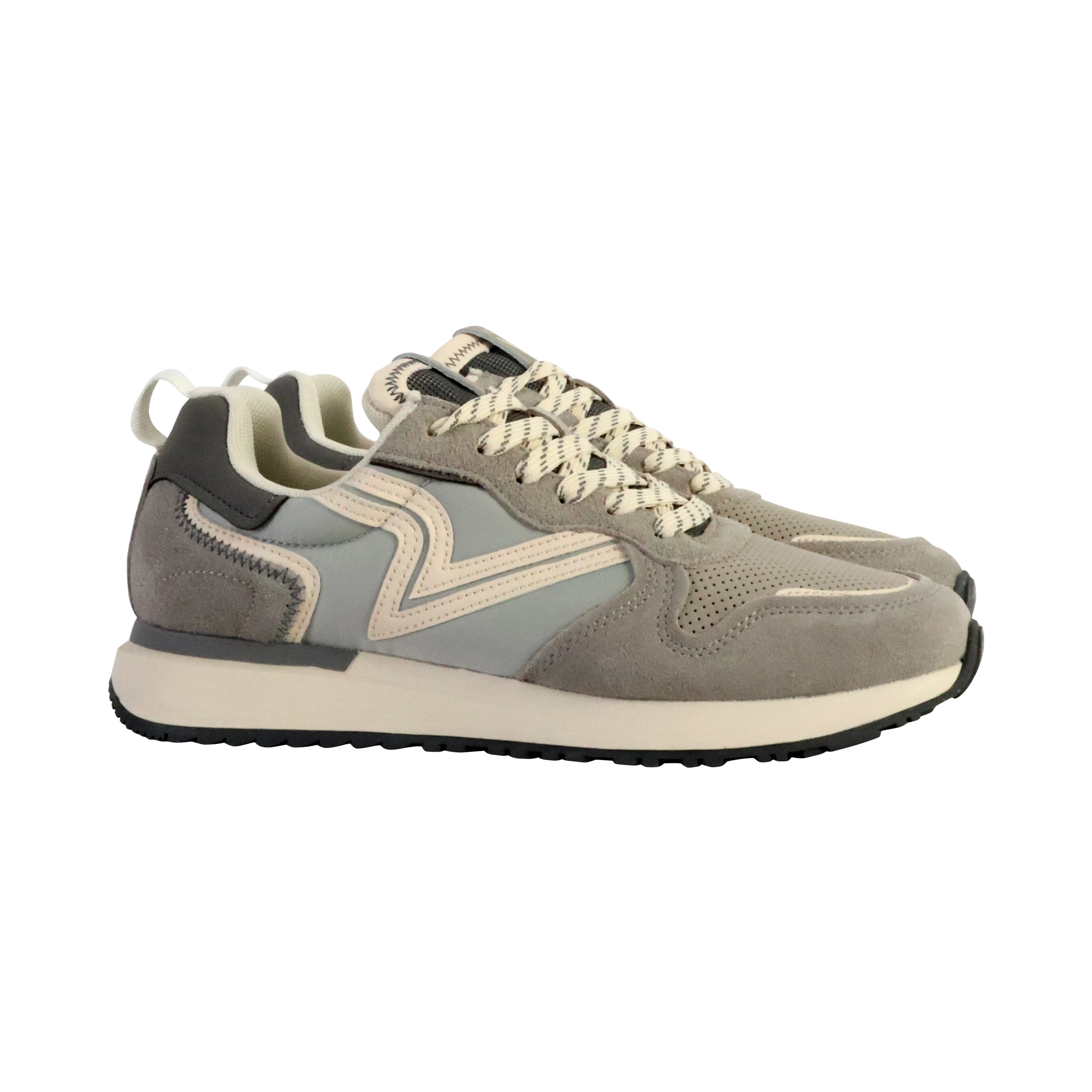 Basket cuir | Gris