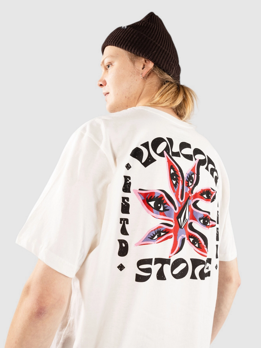 Volcom Stone Spectacle T-Shirt off white